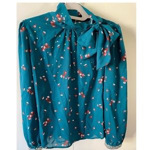 New Blouse with Crystal Gems and Swarovski.